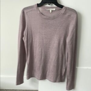 Women's Lavender Long Sleeve Top by naked cashmere